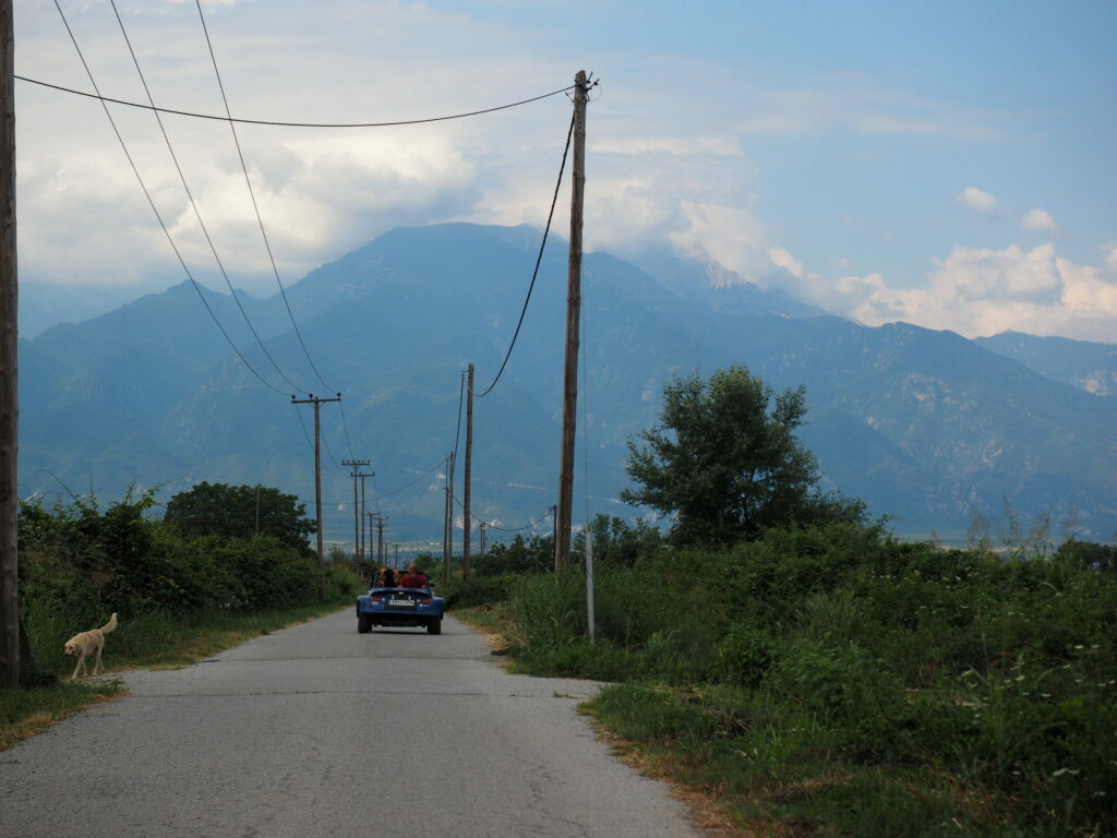 Widok na Górę Olimp