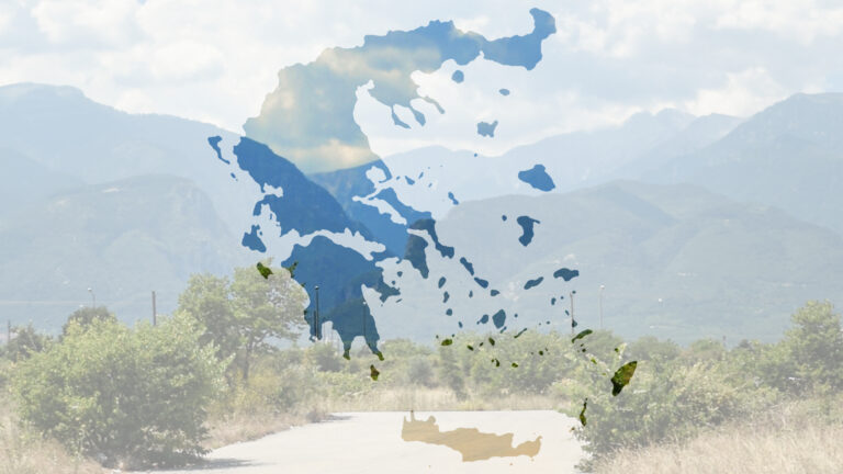 Grafika z Górą Olimp, którą odwiedzimy podczas obozu młodzieżowego do Grecji