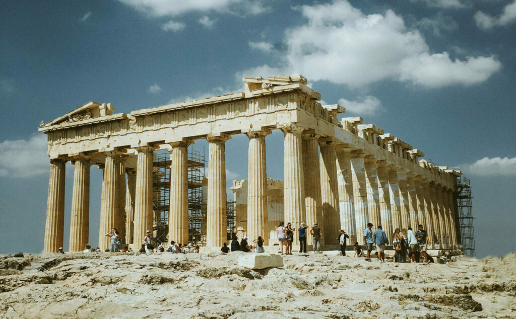 Partenon na Akropolu, czyli jeden z kluczowych zabytków, które zobaczymy podczas obozu do Grecji
